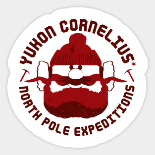 Yukon Cornelius North Pole Expeditions Sticker